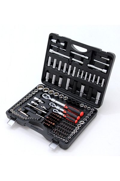 Worldforce S-ultra 156 Piece Professional Socket Set 1/4",3/8",1/2"