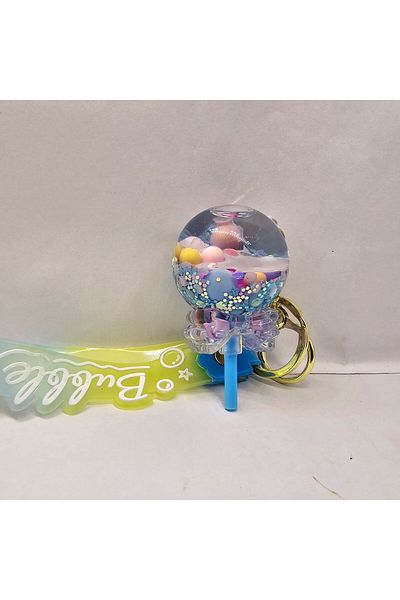 Maison Shop Water Filled Lollipop Figured Keychain - Animated and Cute, Car Ornament