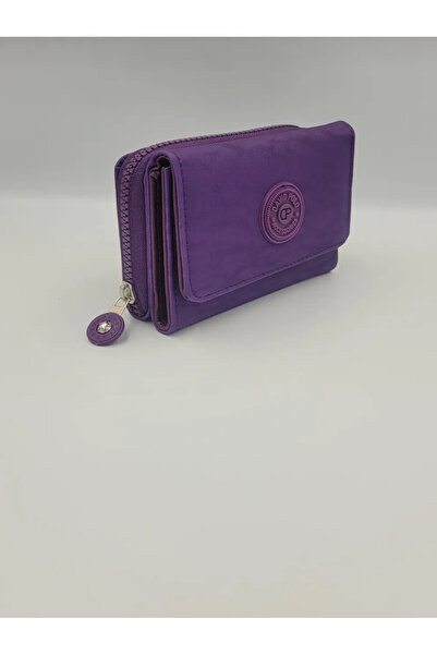 DAVİD POLO CÜZDAN Purple David Polo Women's Sports Wallet - Card Holder