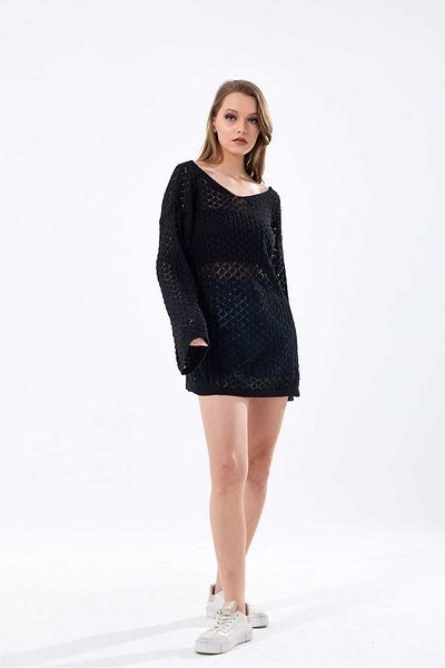 MODA MHE MODA MH SPANISH HOLE BLUZE WITH HANDLE HANGER, TUNIC, CAZAK