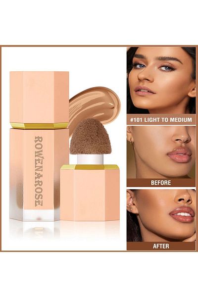 ROWENAROSE Intense Pigmented Liquid Contour Natural Look 01