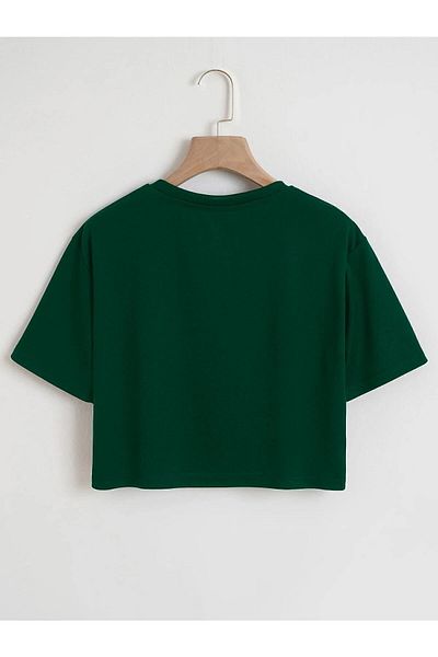 DAXİS Sportwear Company Πολύχρωμο Oversize Crop Tshirt