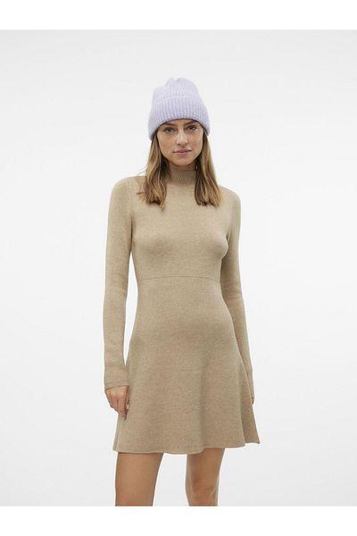 Vero Moda Strickkleid VMGOLD Kurzes Kleid