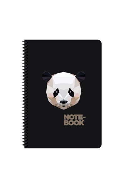 KESKİN COLOR دفتر ملاحظات مربع مقاس A4 - باندا