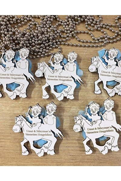 Evsay Sünnet Hatırası Mağnet Hediyelik Sünnet Hatırası 50 Adet