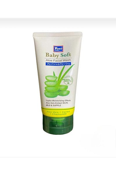 YOKO Natural Aloe Vera Face Wash Gel 150ml