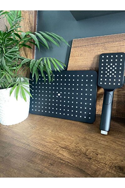 Genel Markalar Fleko Tepe El Duş 20x30 Mat Siyah Dd5-b