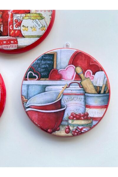 ZeyMin Art Mutfak Temalı 3 lü Duvar Süsü
