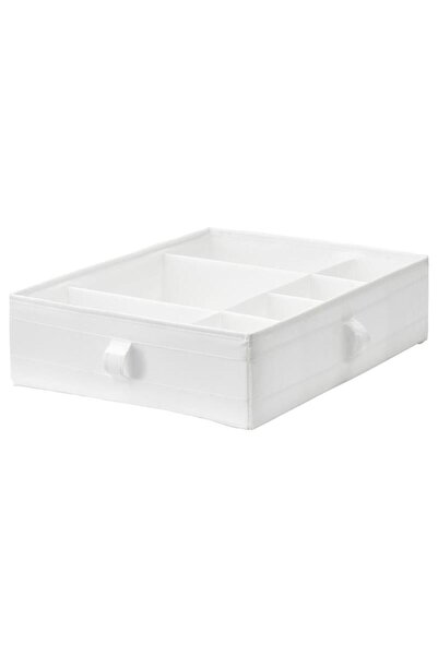 IKEA Skubb Bölmeli Kutu Beyaz 44x34x11 Cm