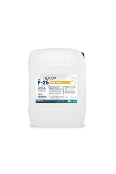 Limprox F-26 Profesyonel Leke Çıkarıcı Ve Kir Sökücü - 10 Litre