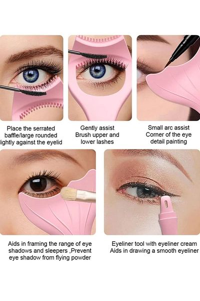 Pink Bear 1 Easy Mascara and Eyeliner Pulling Apparatus