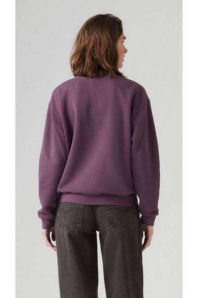 Levi's Purple Crew Neck Women's Sweatshirt - 001ty-0004