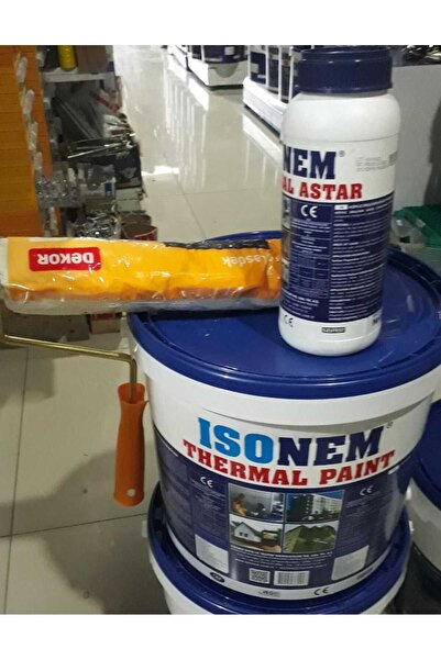 İsonem Boya & Yalıtım Teknolojileri Thermal Paint Isı Yalıtım Boyası beyaz 18...