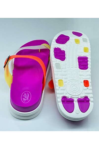 Calx Flexible and Comfortable Women's Slippers - Colorful, Non-Slip Sole, Flip Flops, for Beach and Garden