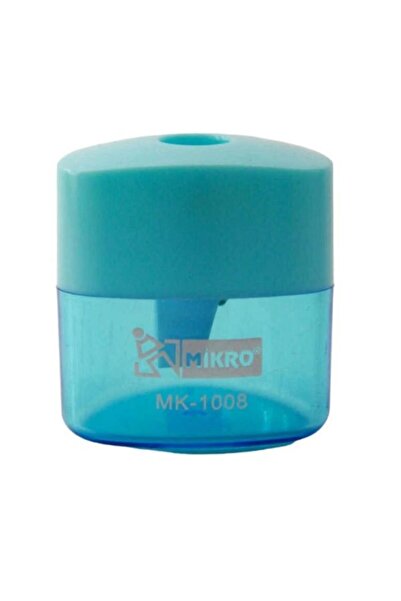 Mikro مبراة قلم رصاص مع وعاء مثلث