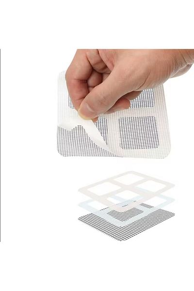 Sea Home 10 Pcs Disposable Adhesive Bathroom Drain - Hair Bristle Holder and Kitchen Sink Strainer