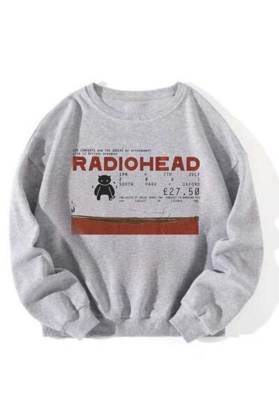 MAYDAY CULTURE Gray Women/Men's Unisex Sweatshirt