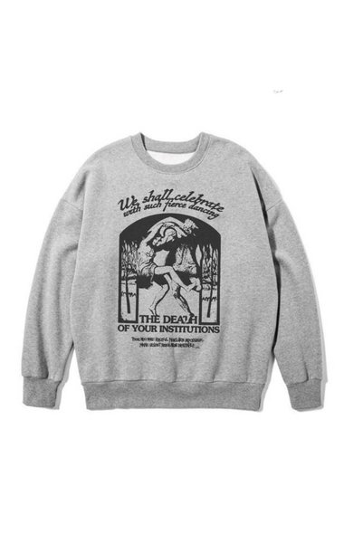 MAYDAY CULTURE Unisex 2 Thread Crew Neck Sweatshirt