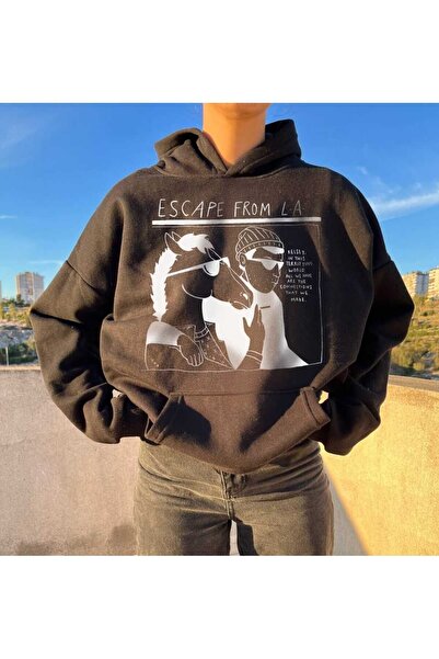 MAYDAY CULTURE Hanorac unisex negru pentru femei/bărbați