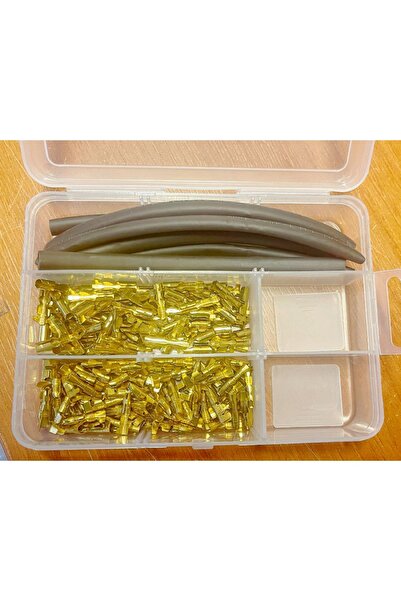 maasco 160 Parça izolesiz Yuvarlak dişi ve erkek tip terminal Seti