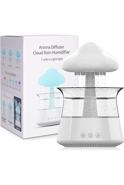 HEPBİMODA Buhurdanlık Duman Şelalesi Mantar Şelale Yağ Difüzörü Ayarlanabilir...