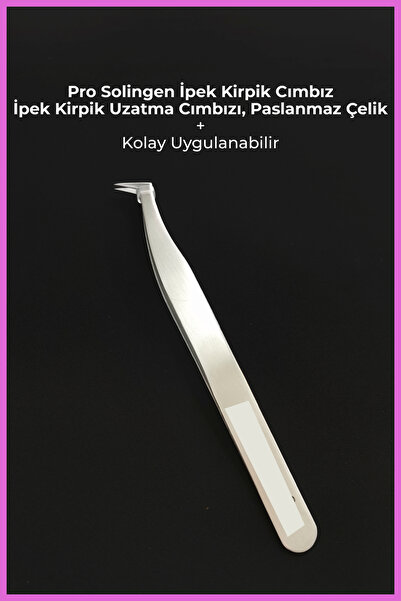 GXMPRO Pro İpek Kirpik Cımbız, İpek Kirpik Uzatma Cımbızı