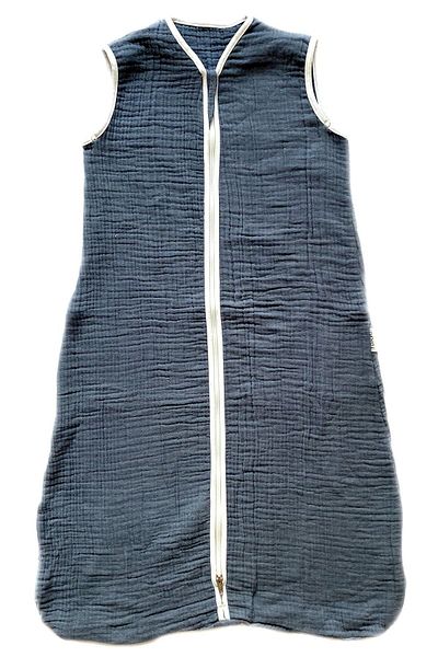 yorni Product Size 100cm, 18-36months Summer and Seasonal, 4 Layers Muslin Fabric, Baby Bag Sleeping Bag, Denim