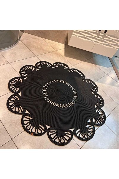 eftlyhome سجادة حمام نايلون مقاس 100×100، هدية من الجوت، مناسبة للغرفة، المطب...