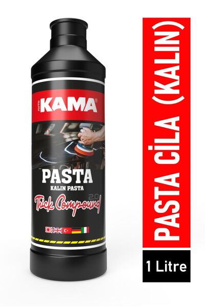 AUTOKAMA Araba Çizik Giderici Pasta Cila-Heavy Cut Polish (Kalın) 1 Litre