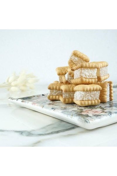 Tuğba Kuruyemiş 300 Gr Mini Turkish Delight Biscuit Turkish Delight