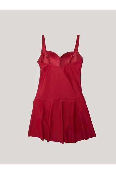 LC Waikiki Lcw Dream - Ungepolsterter, schlichter Raschel-Badeanzug für Damen