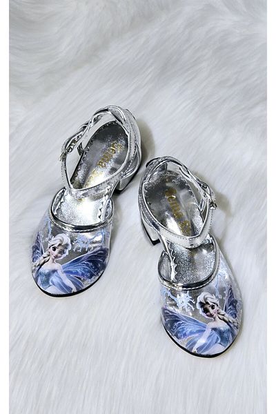 patik ayakkabı Elsa Transparent Heeled Shoes - 0340 Model