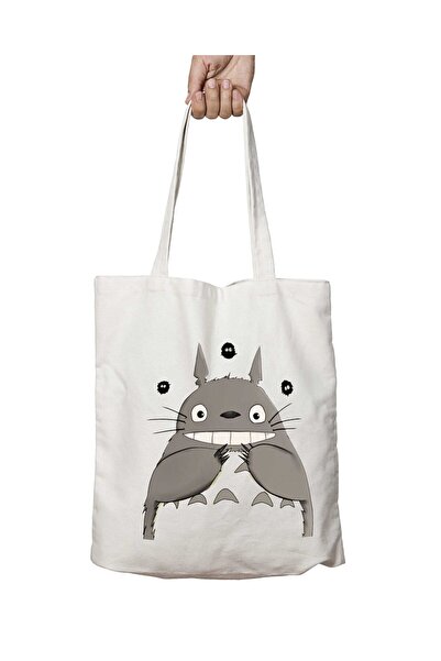 ART HEDİYE Anime Totoro 3 Spider - حقيبة كتف تدوم طويلاً وقابلة للغسل على الج...