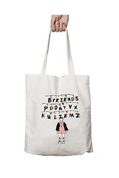 ART HEDİYE Stranger Things Friends Dont Lie - Двосторонній міцний і пральний ...