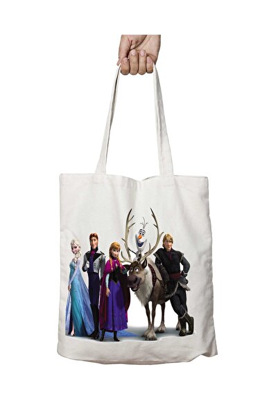 ART HEDİYE Frozen Png Hd - Washable Permanent Shoulder Tote Bag, for School a...