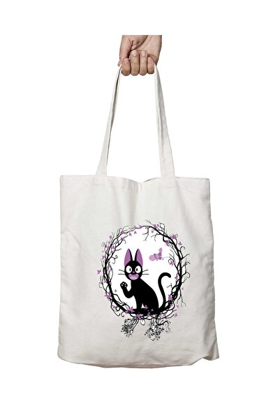 ART HEDİYE Kikis Delivery Service - حقيبة كتف من نوع Kiki Cat Circle قابلة لل...