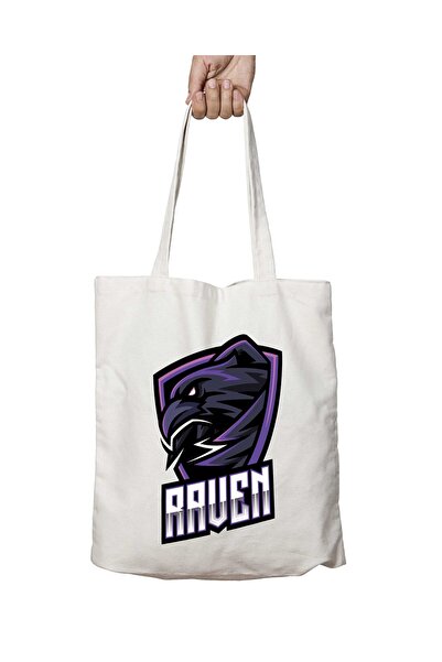 ART HEDİYE Raven Eagle - حقيبة كتف ثابتة وقابلة للغسل على الجانبين