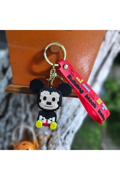 Maison Shop Sevimli Mickey Mouse Anahtarlık, Çanta Süsü/Araba süsü