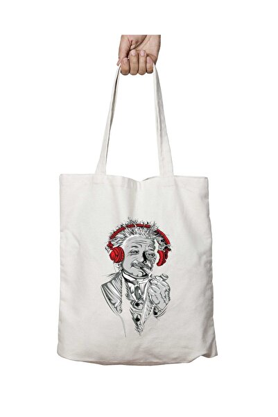 ART HEDİYE حقيبة كتف ألبرت أينشتاين ميوزيك قابلة للغسل على الجانبين للمدرسة و...