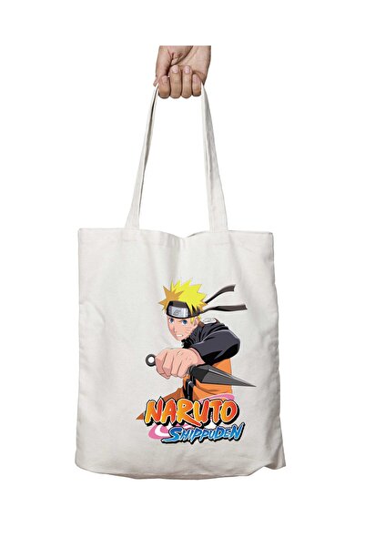 ART HEDİYE هدية فنية من Naruto - حقيبة كتف تدوم طويلاً وقابلة للغسل على الجانبين