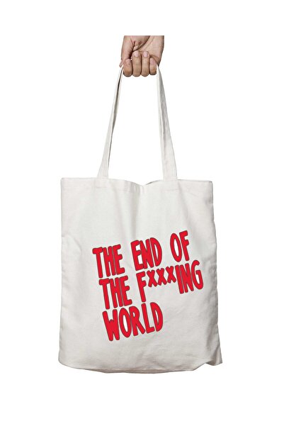 ART HEDİYE The End of the Fucking World - Two Sides Lasting and Washable Shou...