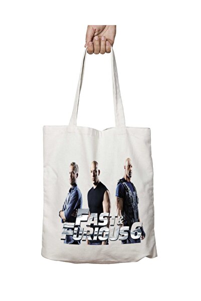 ART HEDİYE Fast Furious Ii - Fast and Furious, Washable Shoulder Tote Bag