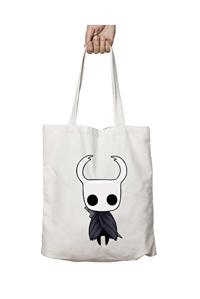 ART HEDİYE حقيبة مدرسية وشاطئية قابلة للغسل على الجانبين من Hollow Knight - ت...