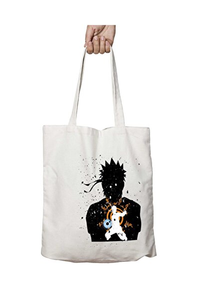 ART HEDİYE Аніме Наруто - Двостороння міцна та пральна сумка через плече