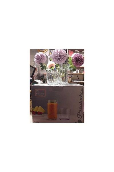 Paşabahçe Leia 12 Piece Water and Soft Drink Glass Set