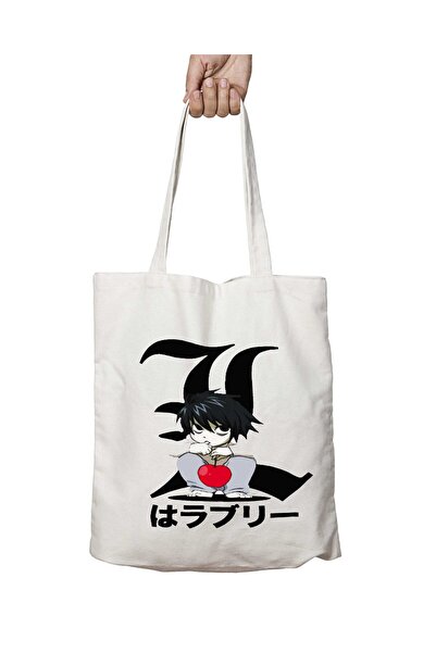 ART HEDİYE Anime Death Note - Mini L Geantă de umăr pentru școală, lavabilă, ...