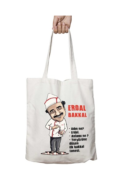 ART HEDİYE إردال باكال - حقيبة كتف ثابتة وقابلة للغسل على الجانبين