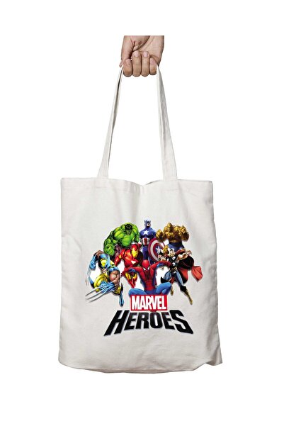 ART HEDİYE Marvel Heroes - Двосторонній міцний та пральний рюкзак з героями