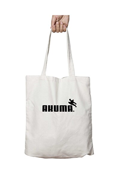 ART HEDİYE Akuma Trademark Two-Sided Permanent Washable School Beach Shoulder...