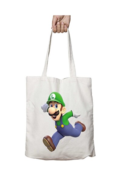 ART HEDİYE حقيبة كتف ماريو ولويجي تدوم على الجانبين - قابلة للغسل